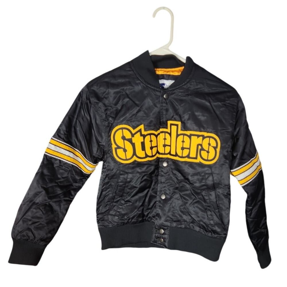 Vintage Pittsburgh Steelers Starter Jacket Youth Medium